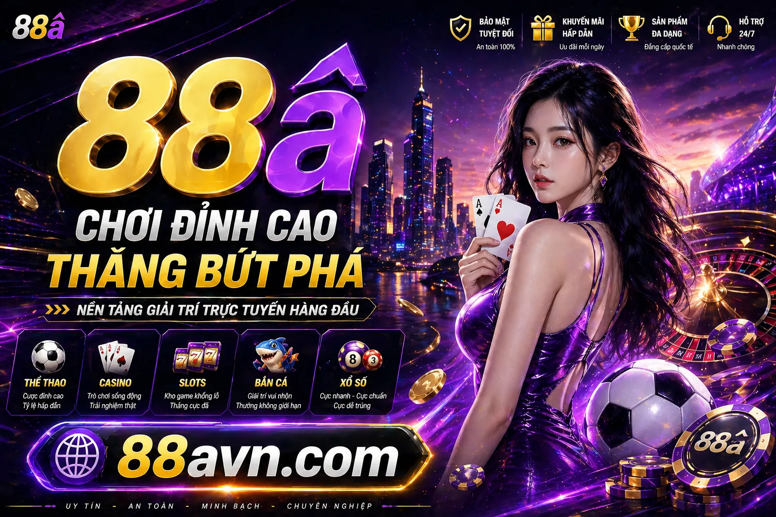 Hình ảnh chính về trò chơi Slots tại Sin88 với mã sin88