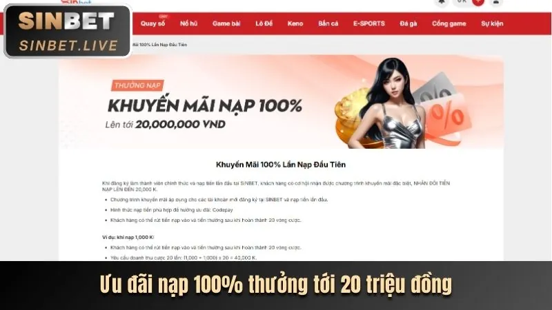 Ưu đãi nạp lại hàng ngày cho trò chơi bắn cá sin88 code