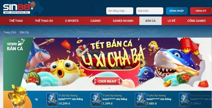 Cách chơi Bắn Cá Sin88 đơn giản nhưng thành công cao