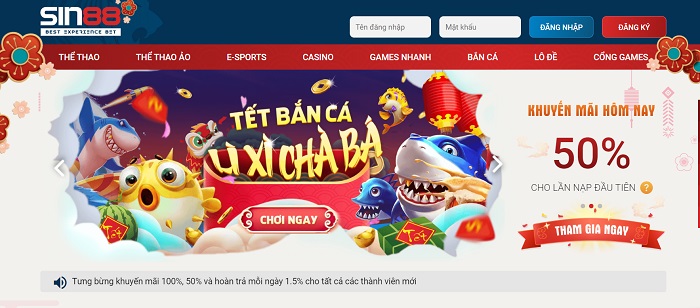 Cách chơi Bắn Cá Sin88 đơn giản nhưng thành công cao