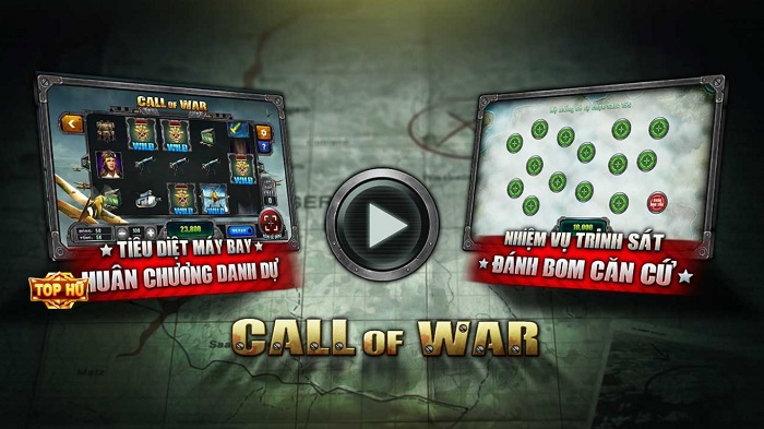 Giới thiệu nổ hũ Call of War Sin88